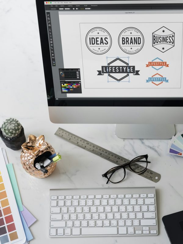 Color Shade Swatch Stationary Designer Creative Concept